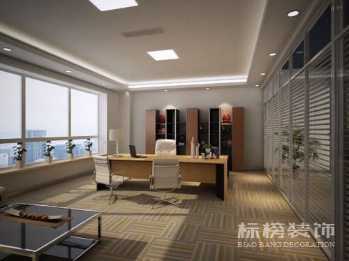辦公室裝修時背景墻應該如何設計？